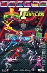 Cover for Mighty Morphin Power Rangers / Teenage Mutant Ninja Turtles #3