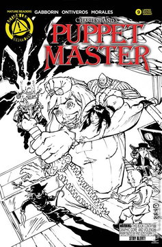 Variant Cover for Puppet Master #9