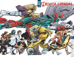 Variant Cover for Revolution #3