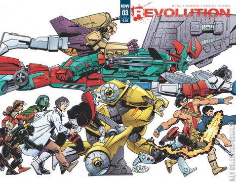 Variant Cover for Revolution #3