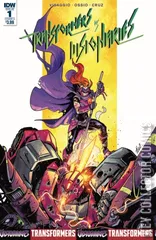 Cover for Transformers vs. the Visionaries #1