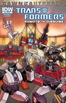 Variant Cover for Transformers: Robots In Disguise #33