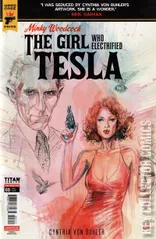 Cover for Minky Woodcock: The Girl Who Electrified Tesla #3