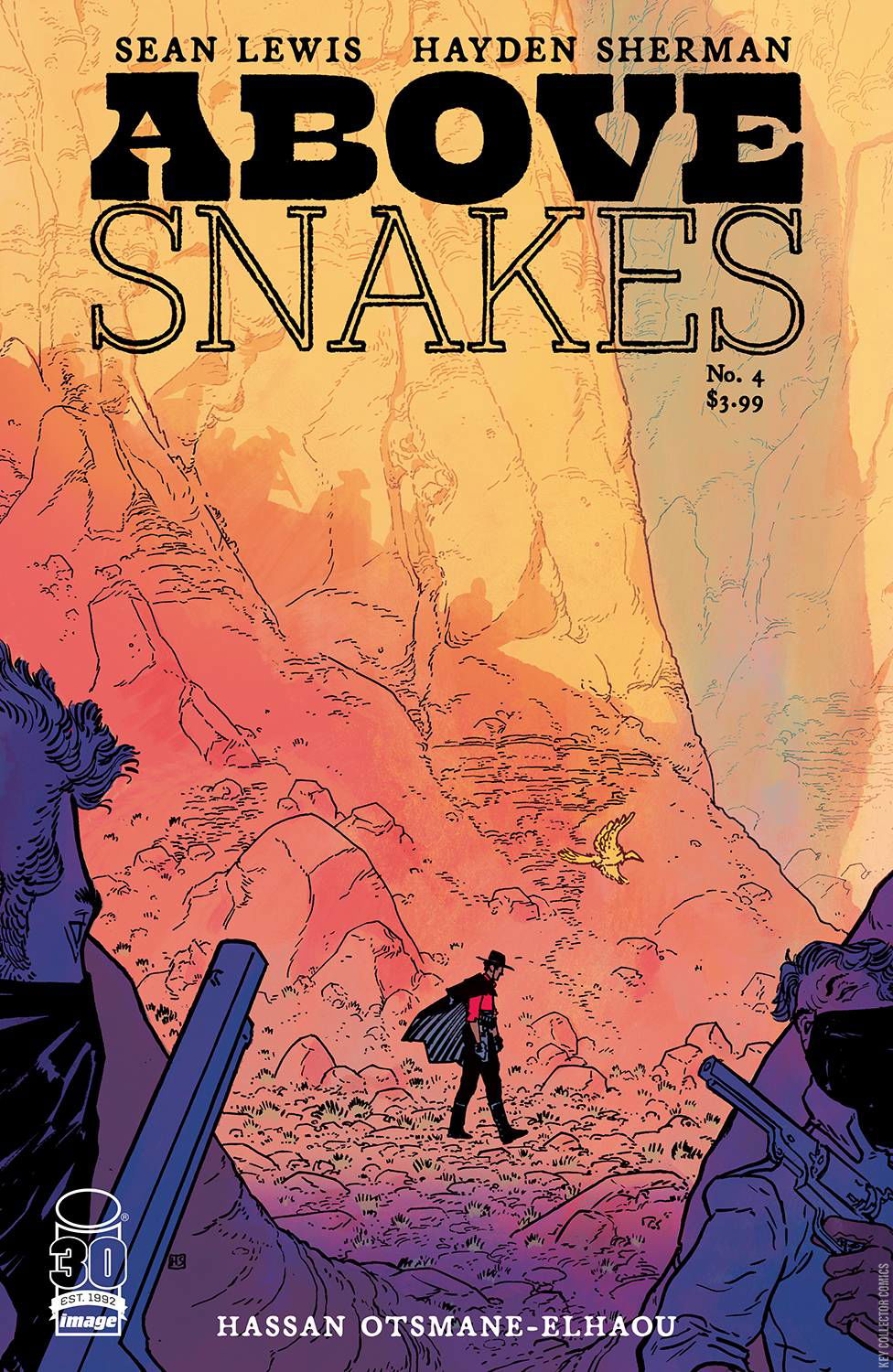 Cover art for Above Snakes #4