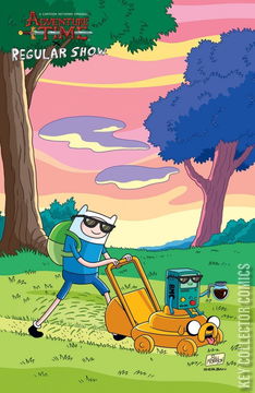 Variant Cover for Adventure Time / Regular Show #2