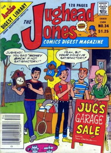 The Jughead Jones Comics Digest Magazine #34