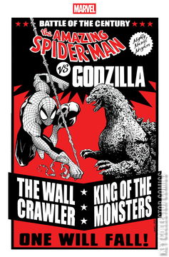 Variant Cover for Godzilla vs Spider-Man #1