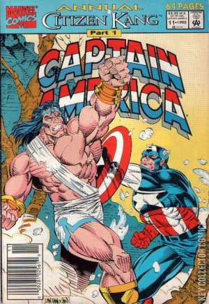 Variant Cover for Captain America Annual #11