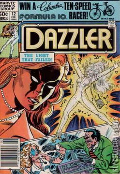 Variant Cover for Dazzler #12