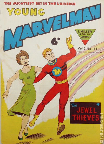 Cover art for Young Marvelman #134 