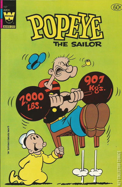 Cover art for Popeye #167