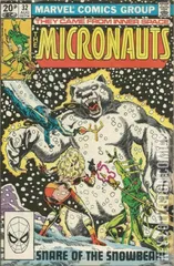 Variant Cover for Micronauts #32
