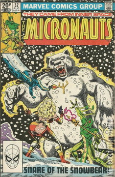 Variant Cover for Micronauts #32