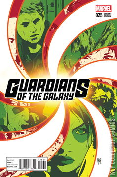 Variant Cover for Guardians of the Galaxy #25