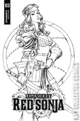 Variant Cover for Legenderry: Red Sonja #3