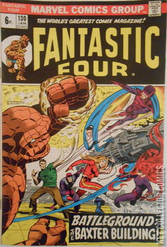 Variant Cover for Fantastic Four #130