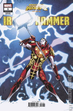 Variant Cover for Secret Warps Annual #1