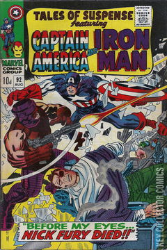 Variant Cover for Tales of Suspense #92