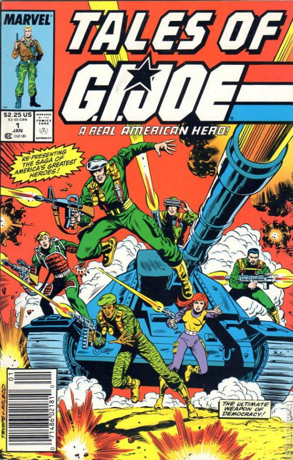 Tales of G.I. Joe #1 Newsstand Published January 1988