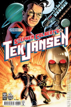 Variant Cover for Stephen Colbert's Tek Jansen #1