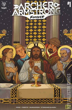 Variant Cover for Archer & Armstrong Forever #1