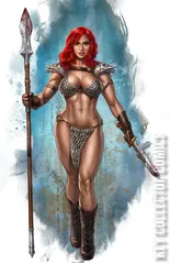 Variant Cover for Immortal Red Sonja #4