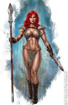 Variant Cover for Immortal Red Sonja #4