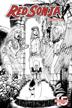 Variant Cover for Red Sonja #2