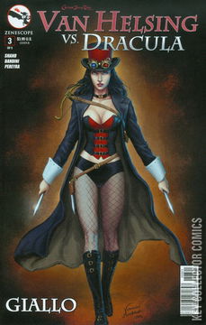 Variant Cover for Van Helsing vs. Dracula #3