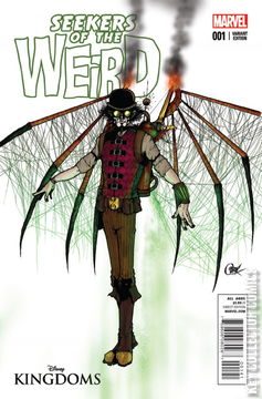 Variant Cover for Disney Kingdoms: Seekers of the Weird #1