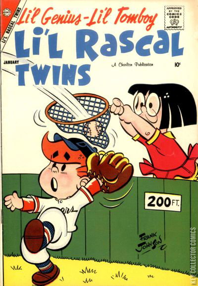 Li'l Rascal Twins #13 Published January 1959 | Key Coll