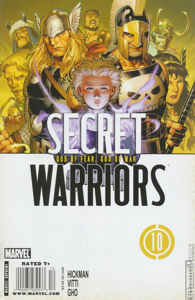 Variant Cover for Secret Warriors #10