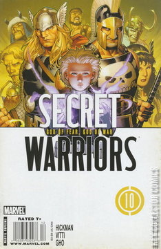 Variant Cover for Secret Warriors #10