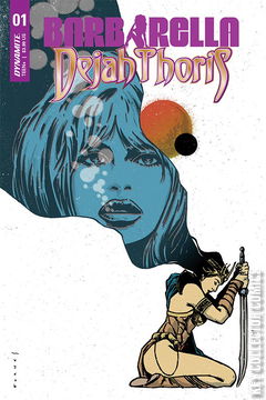 Variant Cover for Barbarella / Dejah Thoris #1
