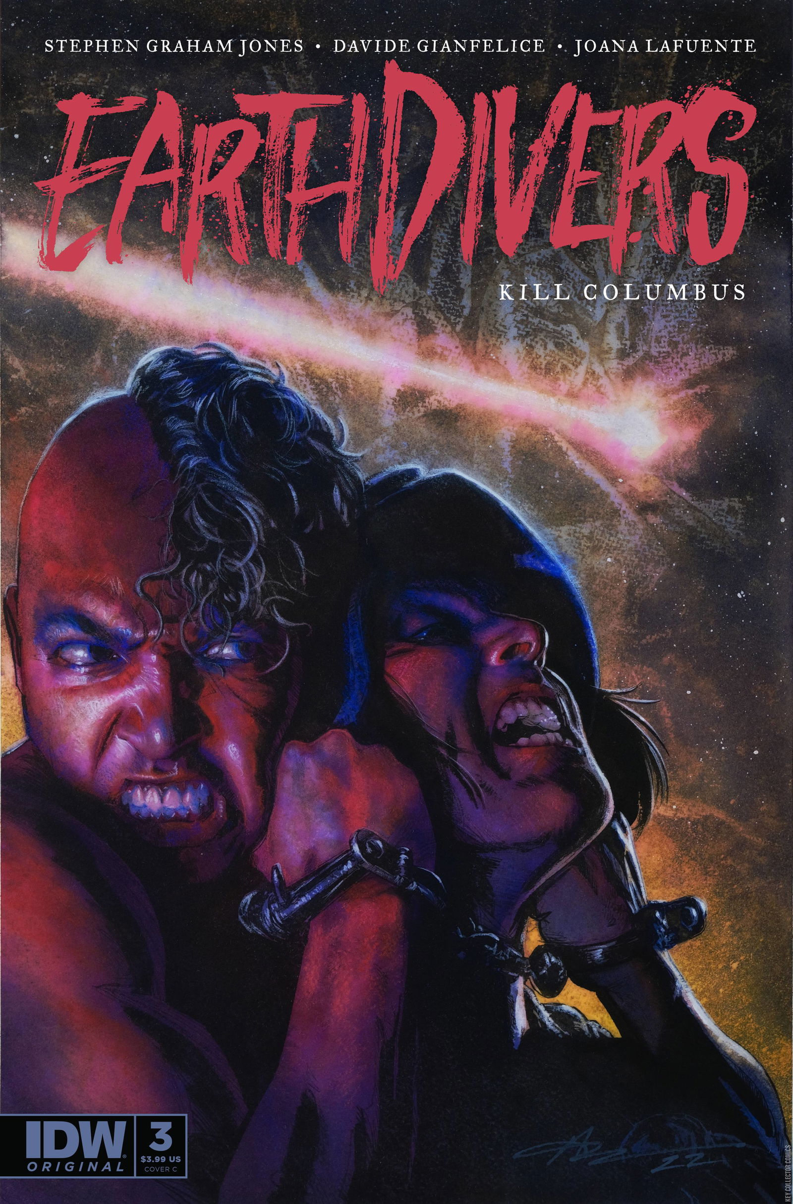 Variant Cover for Earthdivers #3