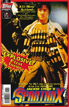 Variant Cover for Jackie Chan's Spartan X: The Armour of Heaven #1