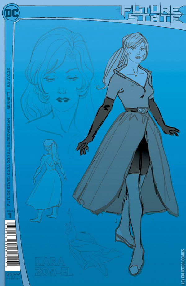 Variant Cover for Future State: Kara Zor-El, Superwoman #1