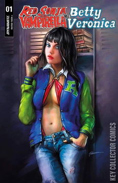 Variant Cover for Red Sonja and Vampirella Meet Betty and Veronica #1