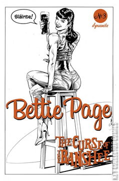 Variant Cover for Bettie Page: The Curse of the Banshee #3