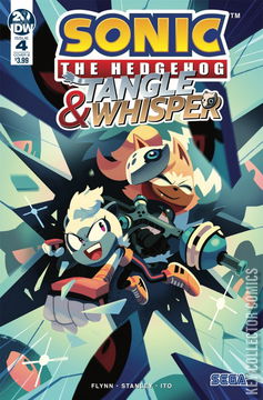 Variant Cover for Sonic the Hedgehog: Tangle and Whisper #4