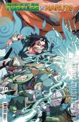 Variant Cover for Teenage Mutant Ninja Turtles / Naruto #3