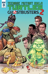 Variant Cover for Teenage Mutant Ninja Turtles / Ghostbusters 2 #3