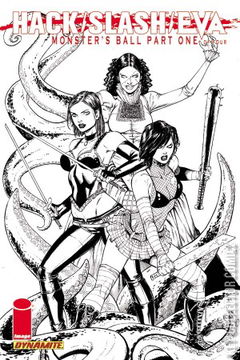 Variant Cover for Hack / Slash / Eva: Monster's Ball #1