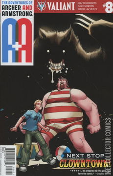 Variant Cover for A&A: The Adventures of Archer & Armstrong #8