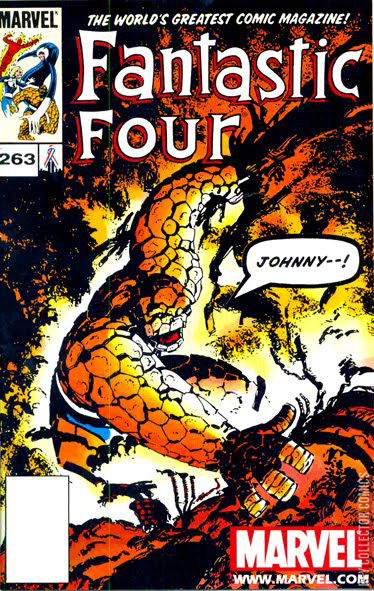 Variant Cover for Fantastic Four #263