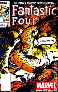 Variant Cover for Fantastic Four #263