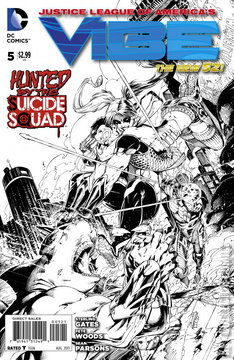 Variant Cover for Justice League of America's Vibe #5