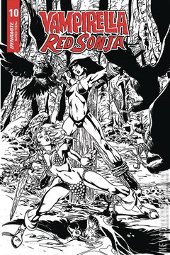 Variant Cover for Vampirella / Red Sonja #10