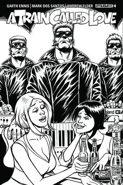 Variant Cover for A Train Called Love #4