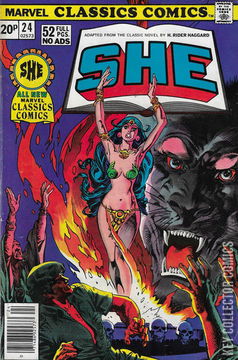 Variant Cover for Marvel Classics Comics #24